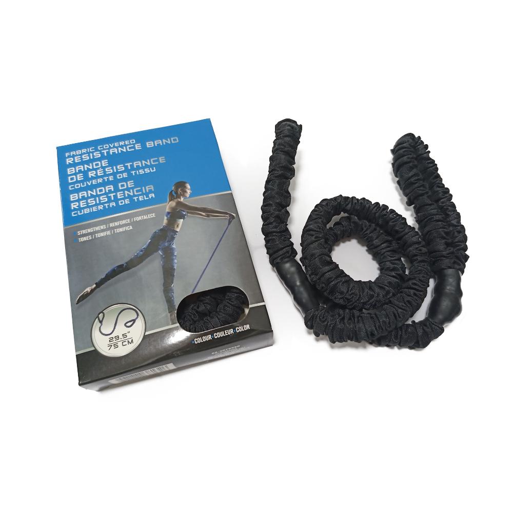 Banda De Resistencia Fit Circuit Cubierta de Tela Color Negro